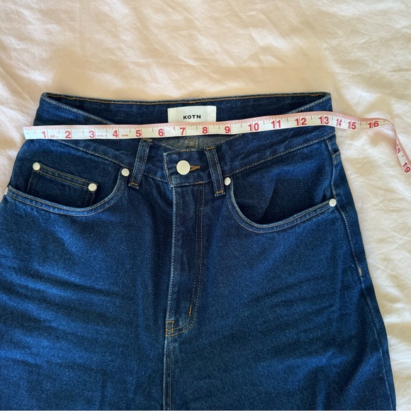 KOTN Anti-Fit Denim dark wash size 26/28 - Picture 6 of 6
